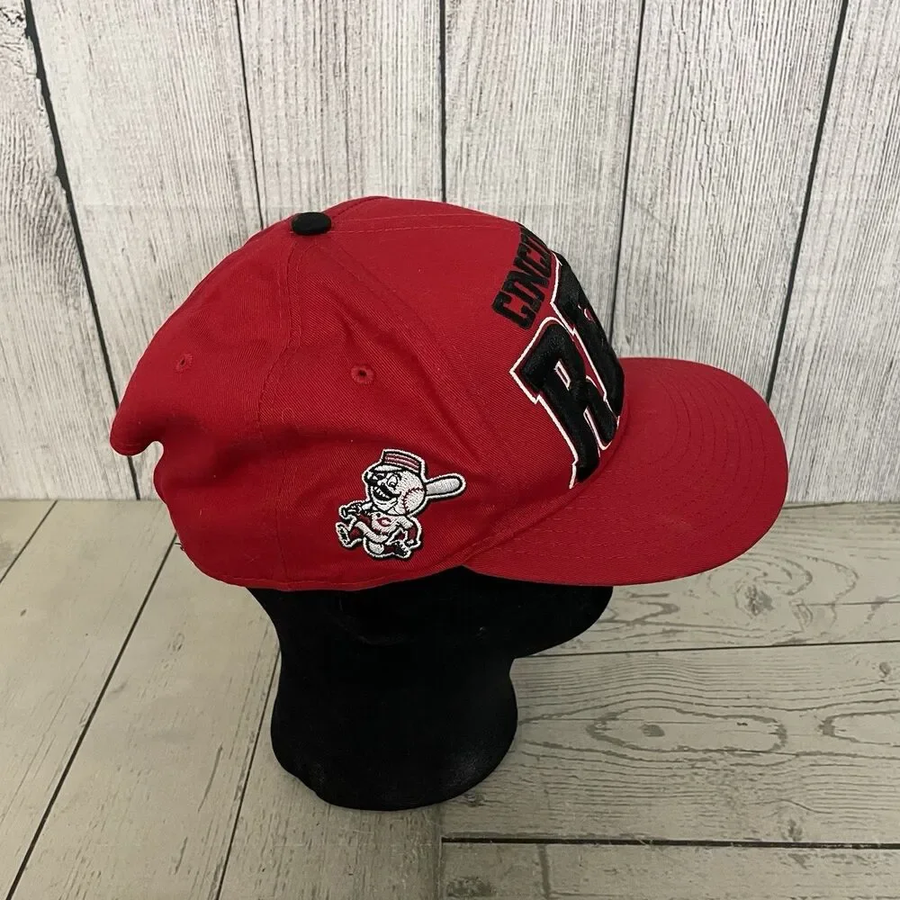 Cincinnati Reds MLB New Era 9FIFTY Red Team Logo Snapback Hat Cap